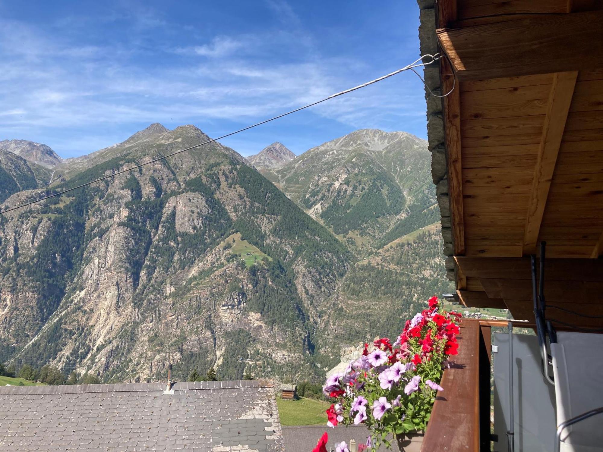 Haus Dorfblick Apartment Grächen Екстериор снимка